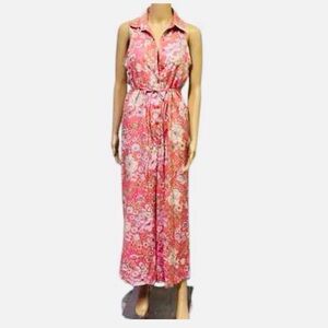 Floral Pink jumpsuit 🌸